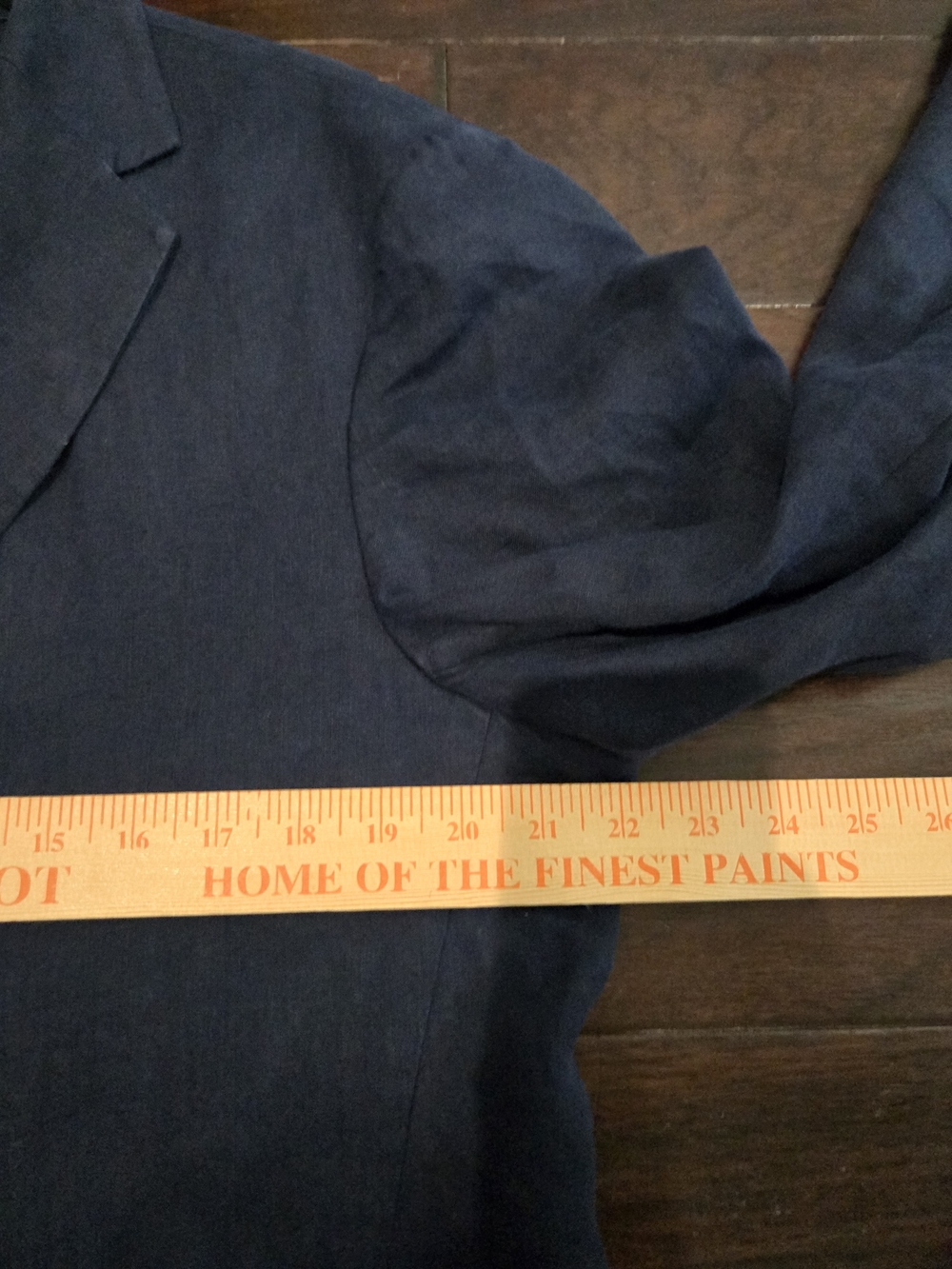 Quince 100% European Linen Blazer Deep Navy Unstructured Career Jacket L - Picture 12 of 12